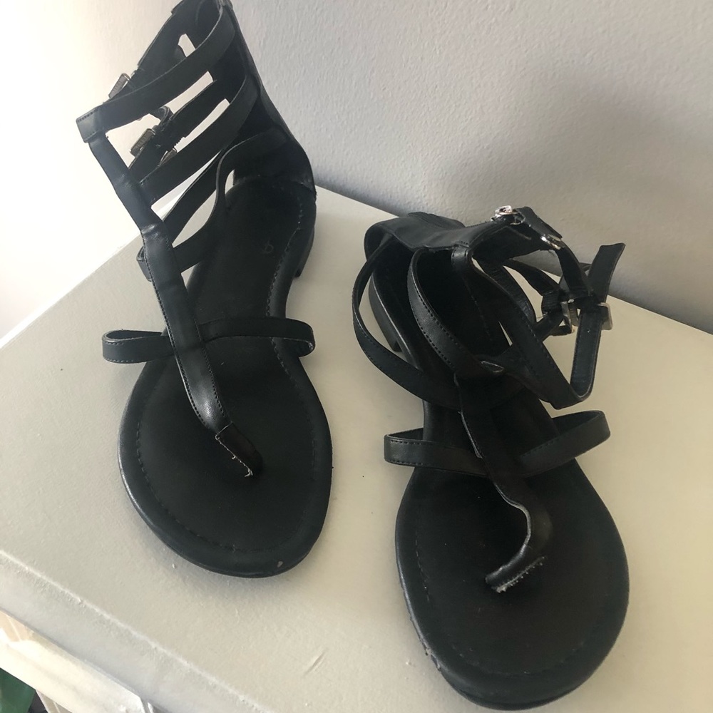 Rock & Republic Black Sandals